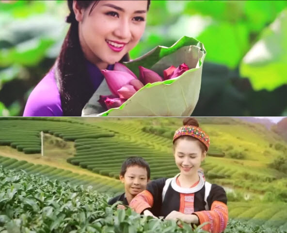 Hình ảnh Việt Nam tuyệt đẹp trong clip quảng bá du lịch