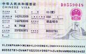 LÀM VISA ĐI TRUNG QUỐC TẠI ĐÀ NẴNG